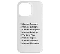 Custodia per iPhone 14 Pro Max Buen Camino de Santiago Pellegrino Spagna Compostela Viaggio