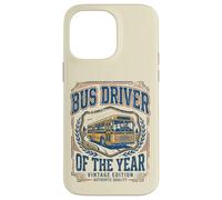 Custodia per iPhone 14 Pro Max Bus Driver of the Year Vintage Fun Appreciation