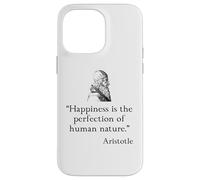 Custodia per iPhone 14 Pro Max Camicia Aristotele sulla Felicità Filosofia Aristotele