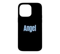 Custodia per iPhone 14 Pro Max Camicia con scritta "That Says Angel", design che dice angelo