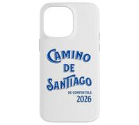 Custodia per iPhone 14 Pro Max Camino de Santiago 2026 Pellegrino Compostela Spagna Cammino