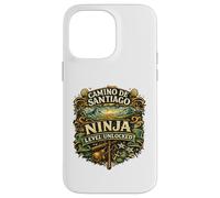 Custodia per iPhone 14 Pro Max Cammino di Santiago Livello Ninja sbloccato Sentiero