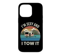 Custodia per iPhone 14 Pro Max Camper Trailer Campeggio Vintage Sexy E Io Traino It
