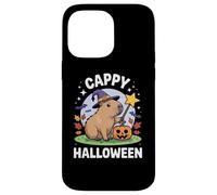 Custodia per iPhone 14 Pro Max Cappy Halloween Funny Cute Capybara Wizard Halloween