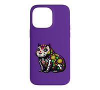 Custodia per iPhone 14 Pro Max Capybara Mexican Sugar Skull Calavera Viva Mexico Party
