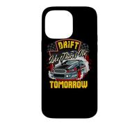 Custodia per iPhone 14 Pro Max Car Drifting Competition Quote Muscle Cars for Men