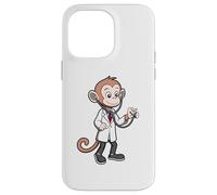 Custodia per iPhone 14 Pro Max Caring Monkey Doctor Stetoscopio Healthcare
