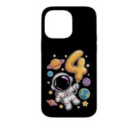 Custodia per iPhone 14 Pro Max Carino Astronauta 4 ° Space Explorer Cosmic Fun