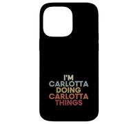 Custodia per iPhone 14 Pro Max Carlotta Name Carlotta Personalized Name First Given