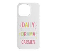 Custodia per iPhone 14 Pro Max CARMEN Personalized Name Funny Cute Custom CARMEN Name
