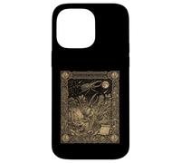 Custodia per iPhone 14 Pro Max Carta dei tarocchi della costellazione dello scarabeo di Ercole