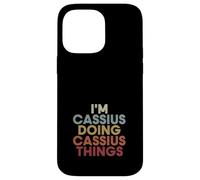 Custodia per iPhone 14 Pro Max Cassius Name Cassius Personalized Name First Given