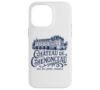 Custodia per iPhone 14 Pro Max Castello di Chenonceau Val de Loire Francia Stampa Marina