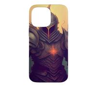 Custodia per iPhone 14 Pro Max Cavaliere fantasy epico un eroe nell'ombra