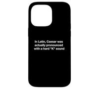 Custodia per iPhone 14 Pro Max Cesare è stato effettivamente pronunciato con un suono duro "K"