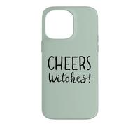 Custodia per iPhone 14 Pro Max Cheers Witches Womens Funny Witch Halloween Drinking Witchy