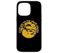 Custodia per iPhone 14 Pro Max Chiamami sul mio telefono Shell Ocean Beach Vibe