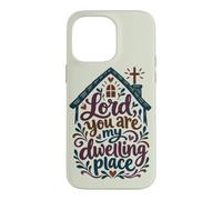 Custodia per iPhone 14 Pro Max Christian Faith Signore Tu sei la mia dimora