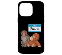 Custodia per iPhone 14 Pro Max Ciao Punch il Giappone Scimmia Con Peluche Amico Animale