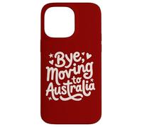 Custodia per iPhone 14 Pro Max Ciao, Trasferirsi in Australia