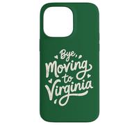 Custodia per iPhone 14 Pro Max Ciao, trasferirsi in Virginia