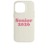 Custodia per iPhone 14 Pro Max Class of 2026 Senior 2026 Back to School Graduation