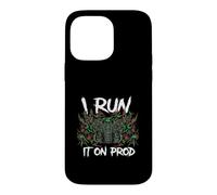 Custodia per iPhone 14 Pro Max Coder DevOps I Run It On Prod Hacker Skull