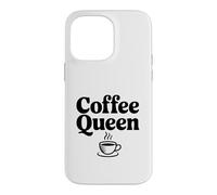 Custodia per iPhone 14 Pro Max Coffee Queen Funny Coffee Lover per i tossicodipendenti di caffeina