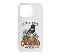 Custodia per iPhone 14 Pro Max Colorado Lark - Festone con uccellino