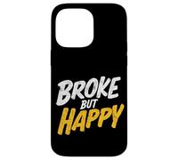 Custodia per iPhone 14 Pro Max Colorato Broke but Happy Stamp Costume