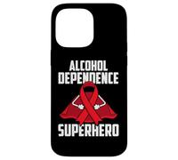 Custodia per iPhone 14 Pro Max Combattente guerriero sopravvissuto supereroe dipendenza da alcol