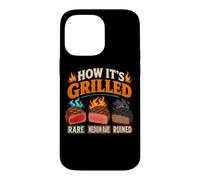 Custodia per iPhone 14 Pro Max Come è grigliato BBQ Cookout Grill Master Humor