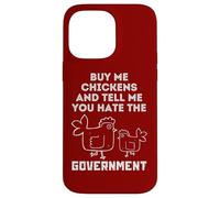 Custodia per iPhone 14 Pro Max Comprami Polli E Dimmi, Tu odi Il Governo