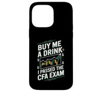 Custodia per iPhone 14 Pro Max Comprami un drink ho superato l'esame CFA divertente esame CFA