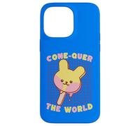 Custodia per iPhone 14 Pro Max Cone-Quer Il mondo Kawaii Bunny Ice Pop