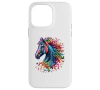 Custodia per iPhone 14 Pro Max Consapevolezza dell'autismo Cavalli diversi