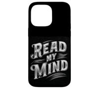 Custodia per iPhone 14 Pro Max Cool Read my Mind Costume per gli amanti del discorso