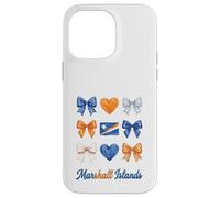 Custodia per iPhone 14 Pro Max Coquette Isole Marshall Bandiera Marshallese Ragazze