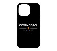Custodia per iPhone 14 Pro Max Costa Brava Spagna viaggio in famiglia Costa Brava Souvenir Regalo
