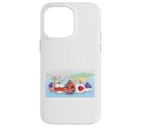 Custodia per iPhone 14 Pro Max Country Balls Da USA Regno Unito Giappone