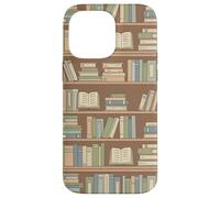 Custodia per iPhone 14 Pro Max Cozy Library Library - Libreria per amanti dei libri, design per sala di lettura