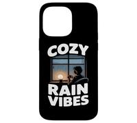 Custodia per iPhone 14 Pro Max Cozy Rain Vibes Amante Pioggia Accogliente