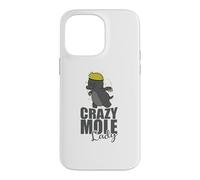 Custodia per iPhone 14 Pro Max Crazy Mole Lady Animal Tumulo