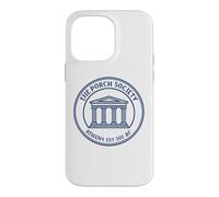 Custodia per iPhone 14 Pro Max Cresta di filosofia greca antica Atene Portico Società