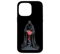 Custodia per iPhone 14 Pro Max Crimson Orb Warden - Opera d'arte dell'entità ombra