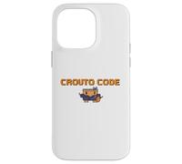 Custodia per iPhone 14 Pro Max CROUTO CODE AI Strumento Illustrazione AI Agente Esecutivo Binario Stile Hacker Dot Painting G PT