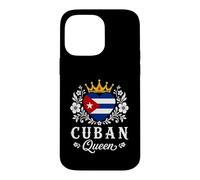 Custodia per iPhone 14 Pro Max Cuban Queen Cuba Flag Proud Cuban Woman