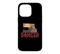 Custodia per iPhone 14 Pro Max Cute Bear Gifts - Danger I Am A Hugger - Bears Hug Gift