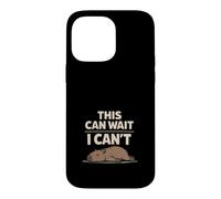 Custodia per iPhone 14 Pro Max Cute Capybara Stress Relief No Stress Chill Life Rilassante