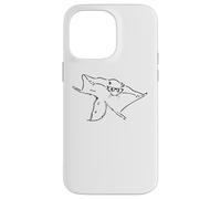 Custodia per iPhone 14 Pro Max Cute Nerdy Glasses Sugar Glider Lover